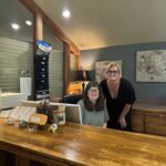 Lee Ann and Jessica welcoming you to the spa!