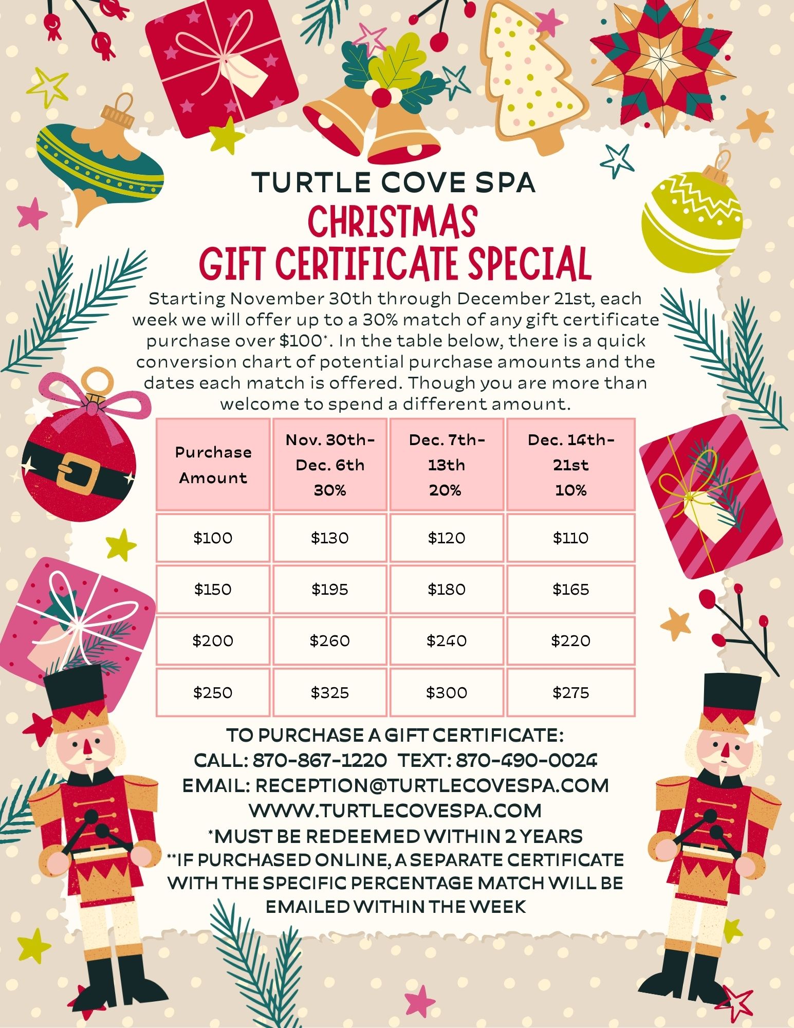 Turtle Cove Spa